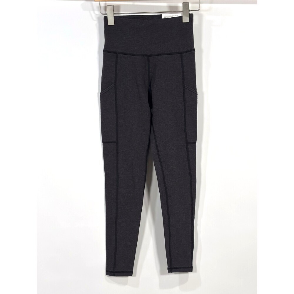 AE The Everything High-Waisted Pocket Legging Charcoal Grey NWT - Size XS